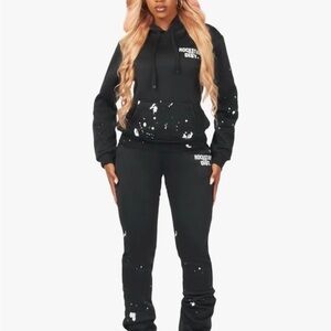 Hadley Black Super Stacked Trackset